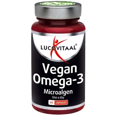 Lucovitaal Vegan Omega-3 Microalgen Capsules