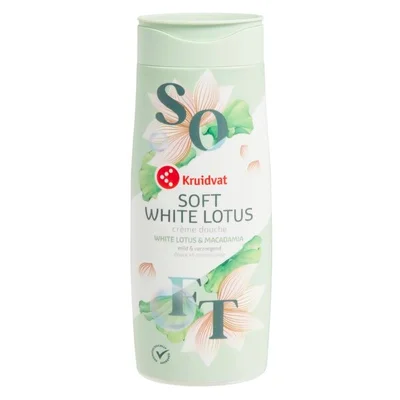 Kruidvat Soft White Lotus & Macadamia Crème Douchegel
