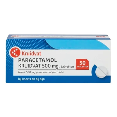 Kruidvat Paracetamol 500mg Tabletten