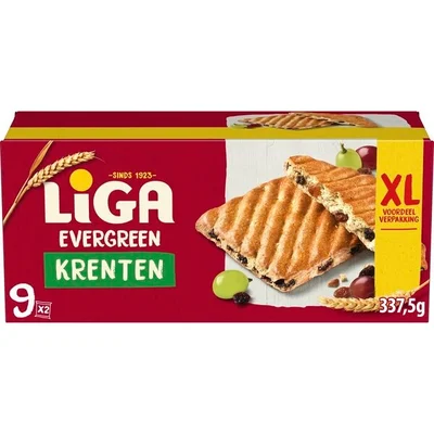 Liga Evergreen Krentenkoekjes