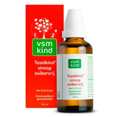 VSM Tussikind Siroop Suikervrij