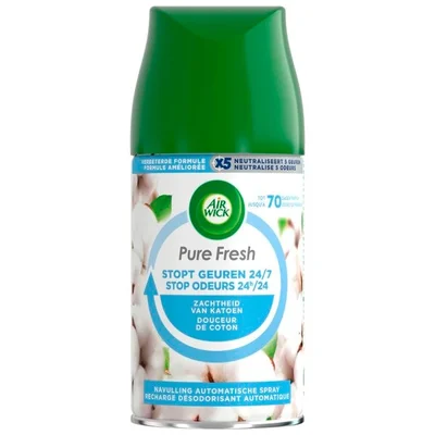 Air Wick Pure Freshmatic Max Zachtheid van Katoen Luchtverfrisser Navulling