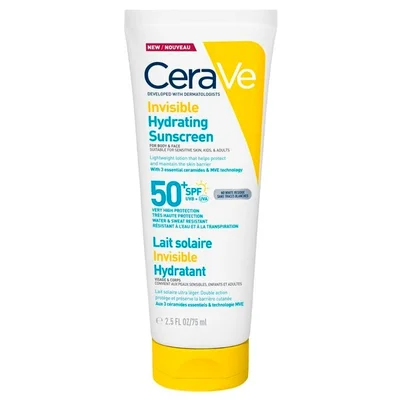 CeraVe Invisible SPF50+ Hydrating Sunscreen
