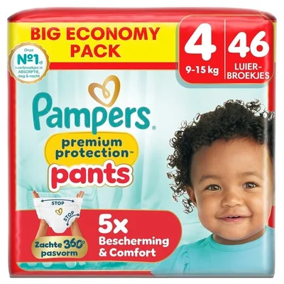 Pampers Premium Protection Pants Maat 4 Luierbroekjes