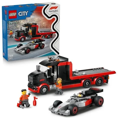 LEGO City 60493 F1 Displaytruck met Audi F1 Racewagen