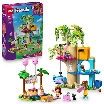 LEGO Friends 42666 Kattenverjaardagsfeestje en Boomhut
