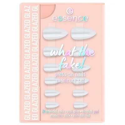 Essence What The Fake! 01 Glazed Press-On Nails Manicure
