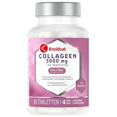 Kruidvat Solugel Collageen 5000mg Tabletten