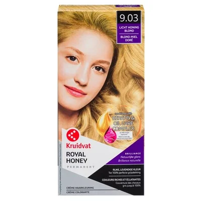 Kruidvat 9.03 Licht Honing Blond Crème Haarkleuring