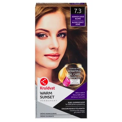 Kruidvat 7.3 Donker Goud Blond Crème Haarkleuring