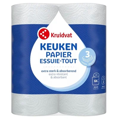 Kruidvat 3-Laags Keukenpapier