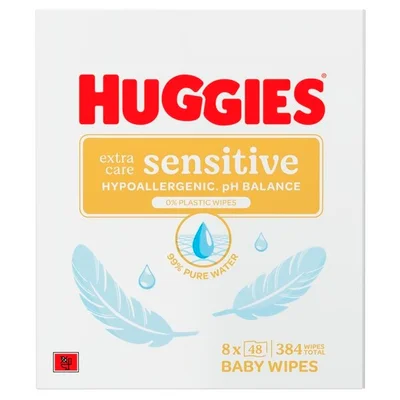Huggies Extra Care Sensitive Babydoekjes