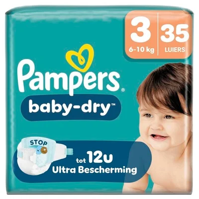 Pampers Baby-Dry Maat 3 Luiers