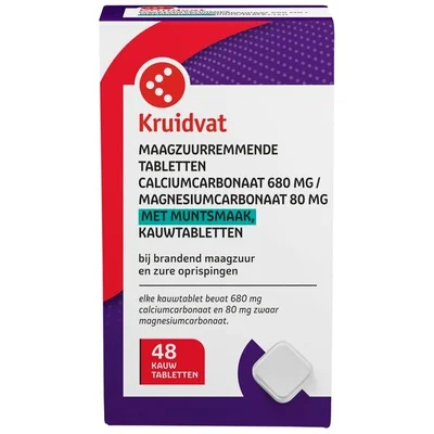 Kruidvat Maagzuurremmende Kauwtabletten