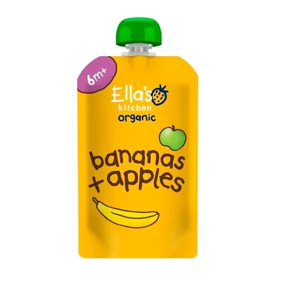 Ella's Kitchen 6+M Bananen En Appels Pureehapje