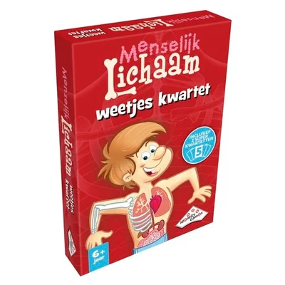 Identity Games Menselijk Lichaam Kwartet