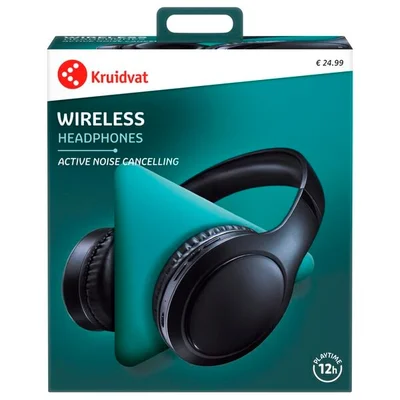 Kruidvat Noise Cancelling Draadloze Koptelefoon