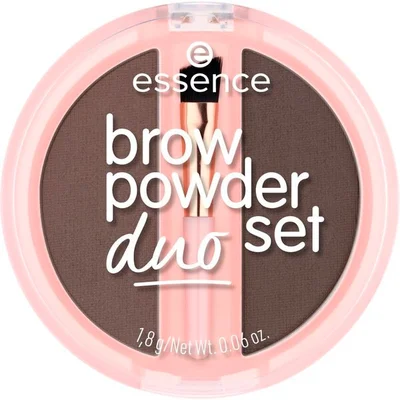 Essence 03 Dark Brow Powder Duo Set