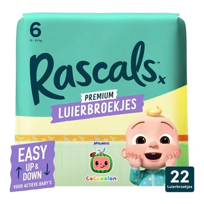 Rascals Maat 6 Cocomelon Luierbroekjes