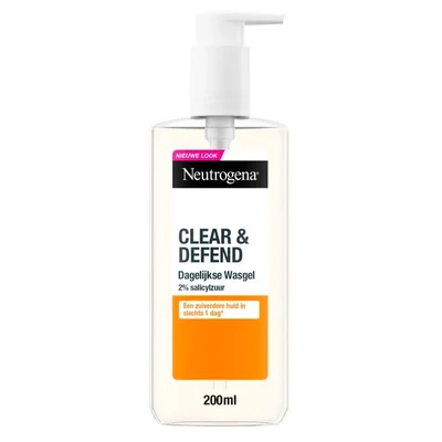 Neutrogena Clear & Defend 2% Salicylzuur Dagelijkse Wasgel