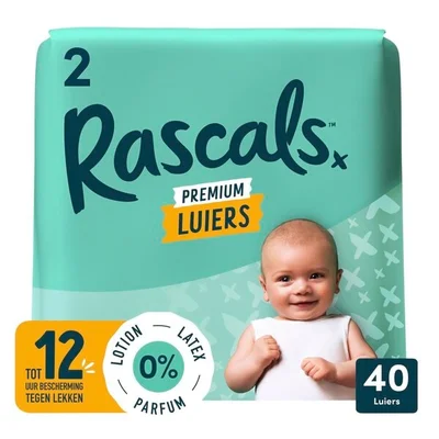 Rascals Maat 2 Premium Luiers