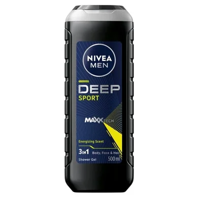 NIVEA Men Deep Extreme 3-In-1 Douchegel