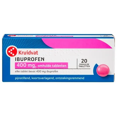 Kruidvat Ibuprofen 400mg Omhulde Tabletten