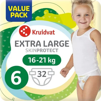 Kruidvat Extra Large Maat 6 Luiers Valuepack