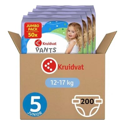 Kruidvat Pants Junior Maat 5 Luierbroekjes Volumedoos