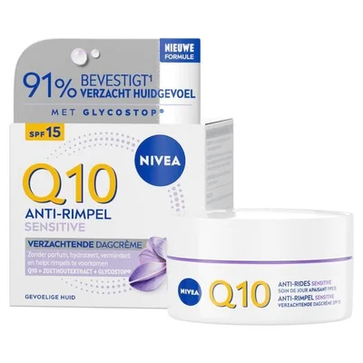NIVEA Q10 Power Sensitive Anti-Rimpel Dagcrème
