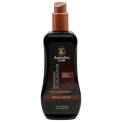 Australian Gold Dark Tanning Bronzing Accelerator Spray