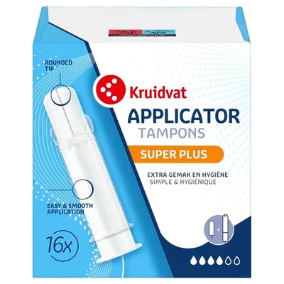 Kruidvat Super Plus Tampons met Applicator