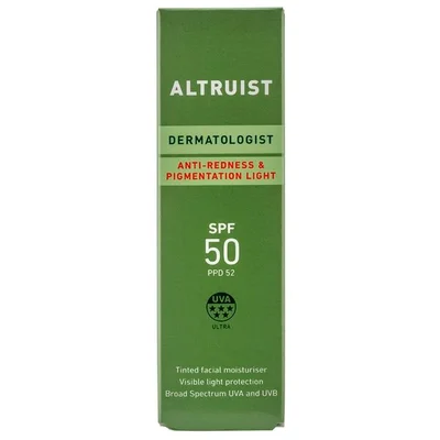 Altruist Dermatologist SPF50 Tinted Facial Moisturizer