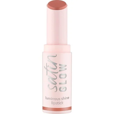 Essence Satin Glow 01 Whole Latte Love Luminous Shine Lipstick