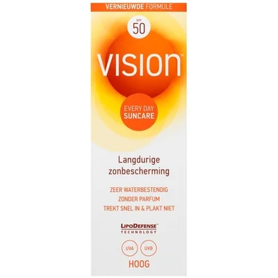 Vision SPF50 Zonnebrandlotion