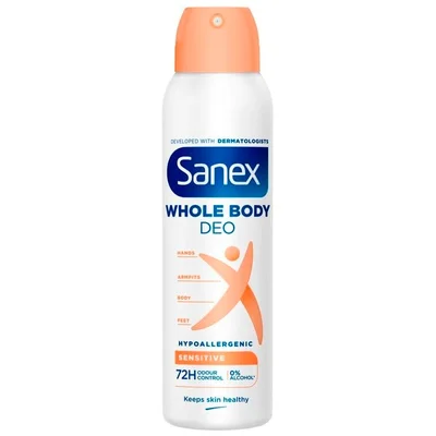 Sanex Sensitive Whole Body Deodorant Spray