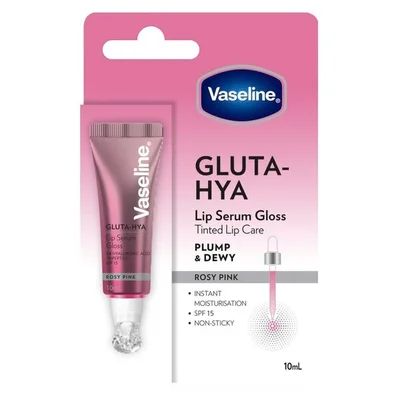 Vaseline Gluta-Hya Rosy Pink Lip Serum Gloss