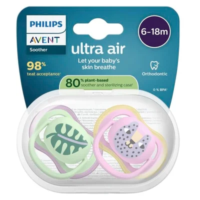 Philips Avent Soother Air 6-18M SCF087/13 fopspeen