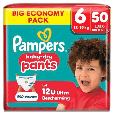 Pampers Baby-Dry Pants Maat 6 Luierbroekjes