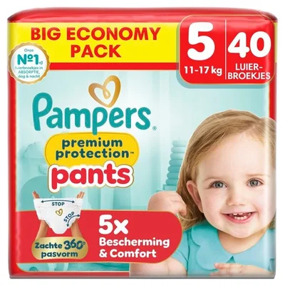 Pampers Premium Protection Pants Maat 5 Luierbroekjes