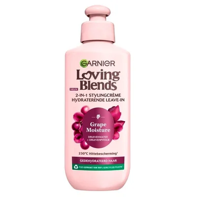 Garnier Loving Blends Grape Moisture 2-in-1 Hydraterende Leave-In Stylingcrème