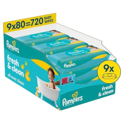 Pampers Fresh & Clean Babydoekjes