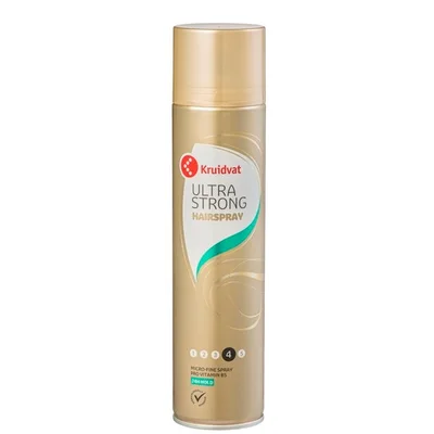 Kruidvat 4 Ultra Strong Haarspray