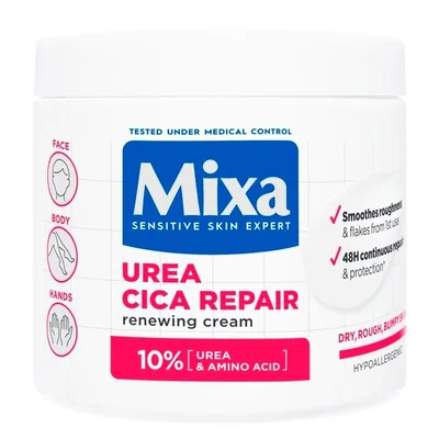 Mixa Urea Cica Repair+ Herstelondersteunende Crème