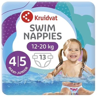 Kruidvat 4-5 Maxi-Junior Zwemluiers