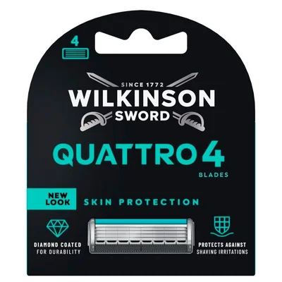 Wilkinson Sword Quattro Titanium Sensitive Limited Edition Navulmesjes