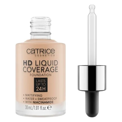 Catrice HD 030 Sand Beige Liquid Coverage Foundation