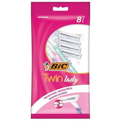 Bic Twin Lady Pouch Wegwerpscheermesjes