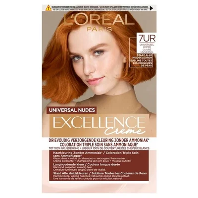 L'Oréal Paris Excellence Creme Universal Nudes 7UR Universeel Koper Haarkleuring