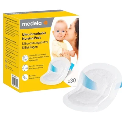 Medela Ultra-Ademende Zoogkompressen